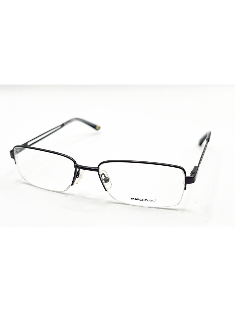 Marchon Nyc Pine Street 434 Slate Blue Authentic Eyeglasses 53-17-140